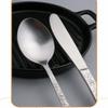 120-Piece Colorful Silverware Set for 24 Stainless Steel Hammered Flatware Eating Utensils Service, Modern Tableware Cutlery Set for Home Kitchen Hotel Restaurant Dishwasher Safe view 4