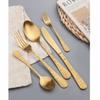30 Piece Silverware Set For 6, Stainless Steel Silverware Set, Modern Imperial Flatware Set, Include Knife/Fork/Spoon & Long Teaspoon/Salad Fork Dishwasher Safe Cutlery Carving view 2