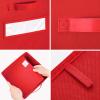 artsdi 11 Inch Storage Cube,Storage bin,cube storage (Set of 10) Foldable Fabric Cube Storage Bins with 10 Labels Window Cards & a Pen,Baskets Containers for Shelves,Closet Organizers Box,Red view 3
