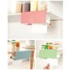 Bathroom Tissue Box Paper Towel Holder Under The Cabinet Paper Dispenser Over The Door Towel Rack for Tissue Kitchen Accessories,b view 4