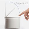 DFDFSFG Trash Can Mini Trash Can for Desk1.3 Gallon Table Top Garbage CanSmall Garbage Bin with Lid for Bathroom Vanity, Car or Coffee Table Wastebasket (Color : White) view 3
