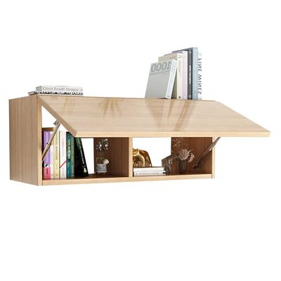 PHSP Wall Cabinet Wall Floating Shelf Living Room Decorative Cabinet Entrance Locker Bedroom Study Wall Hanging Unit Lattice Wall Cabinet Desktop Storage Cabinet (Color : A, Size : 80 * 20 * 33.6cm)