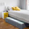90L Under Bed Storage Containers, Large Capacity Underbed Storage Bags Organizer, Thick Fabric Storage Bins with Clear Window and Reinforced Handles for Blanket Comforter Bedding Clothes, 8 Pack view 2