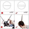 FASHION in THE CITY Wall Clocks Silent Non-Ticking Movement Wall Decoration Home/Office/Hotel/Bar/Restaurant/Classroom Clocks (L110-Silver) view 4