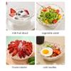 Kitchen Ice Bowl Containers Mold, Quick-Freezing Ice Trays Large Capacity Round Empty Moulds, Silicone Reusable Ice Cube Tray Mold Ice Bow Mold, Dessert Bowl DIY 3D Ice Cream Bowl view 3