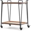 ClickDecor Cooper Bar Cart Black view 2