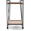 ClickDecor Cooper Bar Cart Black view 4