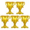 5Pcs Gold Foil Balloons Trophy Mylar Balloons for Basketball Football Soccer Anniversary Birthday Party Decor Supplies view 1
