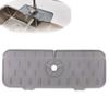 Silicone Sink Faucet Mat Bathroom Faucet Water Catcher Mat Sink Splash Guard Faucet Drip Catcher Silicone Kitchenguard Silicone Faucet Handle Drip Catcher Tray for Kitchen Sink (Color : Gray) view 1