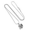 LiHiFG Stainless Steel Rabbit Cremation Jewelry Necklaces Hold Pet Ashes Keepsake Memorial Urn Pendant with Free Funnel view 4