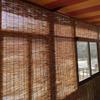 Bamboo Shades Blinds for Patio Cordless Outdoor Porch Privacy Translucent Roll Up Blinds Retro Reed Curtains with Lifter, Brown 30'' W 40''W 48''W 56''W 72'' W, 72''L (Size : 48in Width x 72in High) view 4