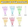24 Glitter Mouse Ear Party Favors Reusable Drinking Straws 6 Designs Great for Theme Birthday Oh Twodles Theme Party Supplies with 2 Cleaning Brushes view 3
