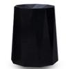 DFDFSFG Trash Can Small Irregular Trash Can Without LidDouble Barrel Garbage BinPolygonal Plastic Garbage Can for BathroomKitchenOffice Wastebasket (Color : Black) view 1