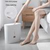 DFDFSFG Trash Can Slim Plastic Trash Can with LidSimple Garbage CanSmall Rectangular Press Garbage Container Bin for BathroomBedroomKitchen Wastebasket (Color : White) view 3