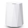 DFDFSFG Trash Can Small Irregular Trash Can Without LidDouble Barrel Garbage BinPolygonal Plastic Garbage Can for BathroomKitchenOffice Wastebasket (Color : White) view 1