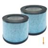 IZSOHHOME Compatible with TOPPIN TPAP002 HEPA Comfy Air C1, Part # TPFF002,4in1 H13 High-Efficiency HEPA Filters,TPAP002(2 Packs) view 1