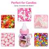 50Pcs Feeder Style Candy Bottle for Baby Shower, Mini Party Favors Fillable Candy Gift Box for Boy Girl Newborn Infant Baptism Christening Birthday Party Decoration(Pink) view 4