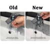 Silicone Faucet Mat Washable Countertop Drying Faucet Mat and Protectors Kitchen Faucet Absorbent Mat Sink Splash Guard Silicone Faucet Handle Drip Catcher Tray (Color : Orange) view 3