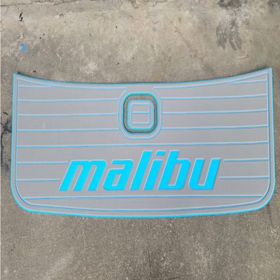 Boat EVA Faux Teak Decking Floor Compatible with 2020 Malibu 23 MXZ Swim Step Cockpit