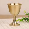 Bluelans Stainless Steel Copper Gold Wine Glasses Shatterproof Unbreakable Cocktail Glasses Party Wine Cup for Red or White Wine Gold M view 2