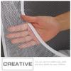 Cabilock 1set Multi-functional Mesh Laundry Storage Bag Wall-mounted Clothing Organizer for Household Use Capacity Clothes Pouch Hooks for Toys and Products view 3