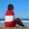 Adugen Origei Print Beach Towels Austria Flag Double-Faced Pile Large Beach Towel Towels Used for Beach,Swimming Pool,Travel,Bathroom Etc view 4