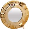 12" Maritime Brass Porthole Round Window Glass Nautical Boat Ship Porthole view 2