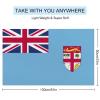 Adugen Origei Quick Dry Towel Pool Travel Best Towel Fiji Flag Large Pool Towels for Adults Mens Dad Girl Girls view 2