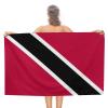 Adugen Origei Quick Dry Towel Pool Travel Best Towel Trinidad and Tobago Flag Large Pool Towels for Adults Mens Dad Girl Girls view 1
