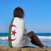 Adugen Origei Print Beach Towels Algeria Flag Double-Faced Pile Large Beach Towel Towels Used for Beach,Swimming Pool,Travel,Bathroom Etc view 4
