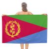 Adugen Origei Print Beach Towels Eritrea Flag Double-Faced Pile Large Beach Towel Towels Used for Beach,Swimming Pool,Travel,Bathroom Etc view 1