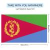 Adugen Origei Print Beach Towels Eritrea Flag Double-Faced Pile Large Beach Towel Towels Used for Beach,Swimming Pool,Travel,Bathroom Etc view 2
