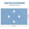 Adugen Origei Quick Dry Towel Pool Travel Best Towel Micronesia,Federated States Flag Large Pool Towels for Adults Mens Dad Girl Girls view 2
