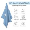 Adugen Origei Quick Dry Towel Pool Travel Best Towel Micronesia,Federated States Flag Large Pool Towels for Adults Mens Dad Girl Girls view 3