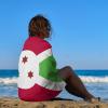 Adugen Origei Print Beach Towels Burundi Flag Double-Faced Pile Large Beach Towel Towels Used for Beach,Swimming Pool,Travel,Bathroom Etc view 4
