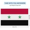 Adugen Origei Swimmers Beach Towels Absorbent Travel Towels Syria Flag Quick Fast Dry Lightweight Sand Free Bath Towels view 2