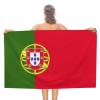 Adugen Origei Print Beach Towels Portugal Flag Double-Faced Pile Large Beach Towel Towels Used for Beach,Swimming Pool,Travel,Bathroom Etc view 1