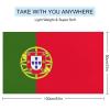 Adugen Origei Print Beach Towels Portugal Flag Double-Faced Pile Large Beach Towel Towels Used for Beach,Swimming Pool,Travel,Bathroom Etc view 2