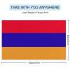 Adugen Origei Swimmers Beach Towels Absorbent Travel Towels Armenian Flag Quick Fast Dry Lightweight Sand Free Bath Towels view 2