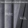 JIUZHEN Grey Velvet Blackout Curtains 108 inches Long - Extra Long Wide Insulated Window Covering Noise Absorbing & Privacy Protect Drapes for Party/Indoor Decorations, W60 x L108, Set of 2 view 4