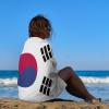 Adugen Origei Swimmers Beach Towels Absorbent Travel Towels Korean Flag Quick Fast Dry Lightweight Sand Free Bath Towels view 4