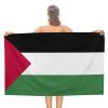 Adugen Origei Swimmers Beach Towels Absorbent Travel Towels Palestine Flag Quick Fast Dry Lightweight Sand Free Bath Towels view 1