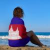 Adugen Origei Quick Dry Towel Pool Travel Best Towel Cambodia Flag Large Pool Towels for Adults Mens Dad Girl Girls view 4
