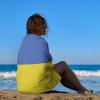Adugen Origei Print Beach Towels Ukraine Flag Double-Faced Pile Large Beach Towel Towels Used for Beach,Swimming Pool,Travel,Bathroom Etc view 4