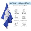 Adugen Origei Quick Dry Towel Pool Travel Best Towel Honduras Flag Large Pool Towels for Adults Mens Dad Girl Girls view 3