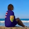 Adugen Origei Swimmers Beach Towels Absorbent Travel Towels Turks and Caicos Lslands Flag Quick Fast Dry Lightweight Sand Free Bath Towels view 4