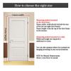 Home Thermal Insulated Door Curtain, Winter Thicken Cotton Heavy Duty PU Soundproof Sheet, Windproof Waterproof Cold Protection Blanket Living Room Doorway view 3