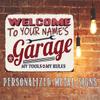 Personalized Welcome to My Garage Signs Garage Decor My Tools My Rules Funny Garage Signs for Men Garage Accessories Man Cave Garage Wall Art for Him view 2