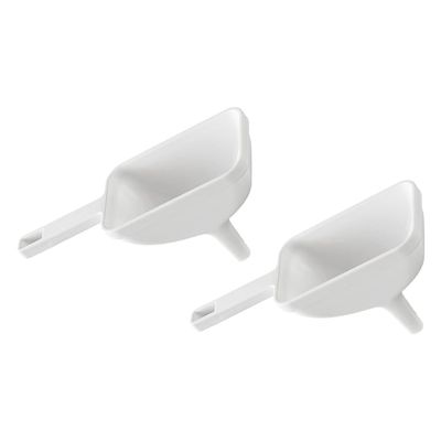 Large Diameter Funnel Handle Funnels for Oil Wine Jam Juice Transfer Pp Material