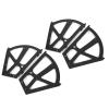 4Pcs Shoes Drawer Hinge Home Furniture Cabinet HingeFlip Plate Frame Turning Rack Accessory Household Shoe Lunch Box for Bedroom Living Room, Drawer Hinges Kitchen Cabinet Hinges Cabinet Hinges view 3
